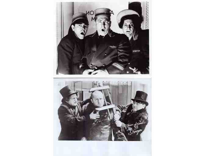 THREE STOOGES, SUPER COLLECTORS LOT, all your favorite classic photos