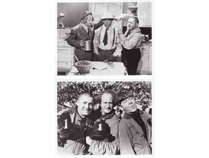 THREE STOOGES, SUPER COLLECTORS LOT, all your favorite classic photos