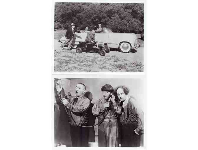 THREE STOOGES, SUPER COLLECTORS LOT, all your favorite classic photos