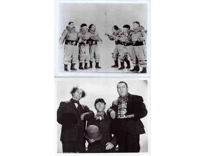 THREE STOOGES, SUPER COLLECTORS LOT, all your favorite classic photos