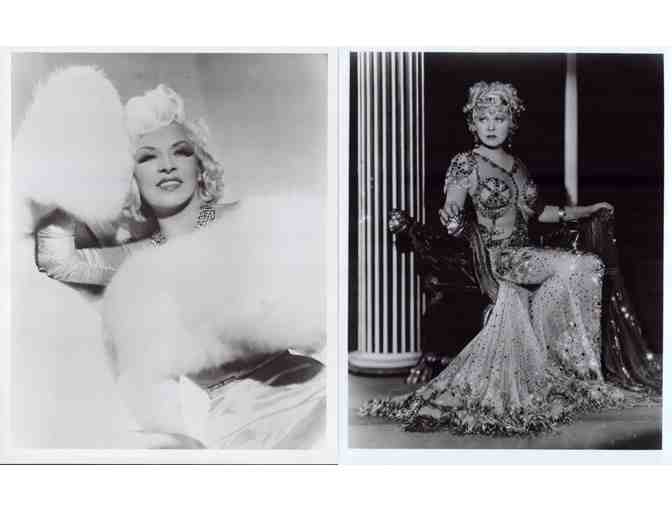 MAE WEST, COLLECTORS LOT, group of classic celebrity portraits, stills or photos