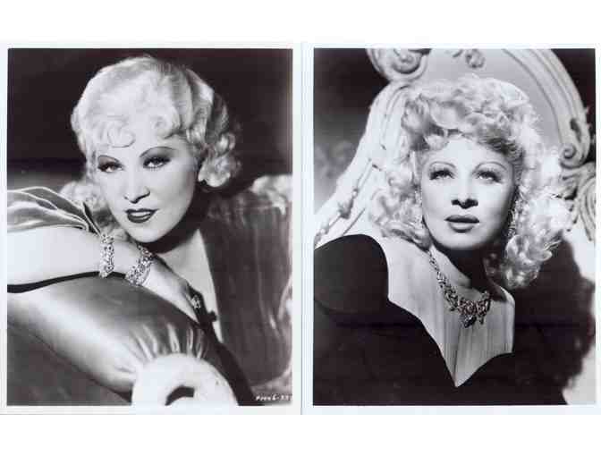 MAE WEST, COLLECTORS LOT, group of classic celebrity portraits, stills or photos