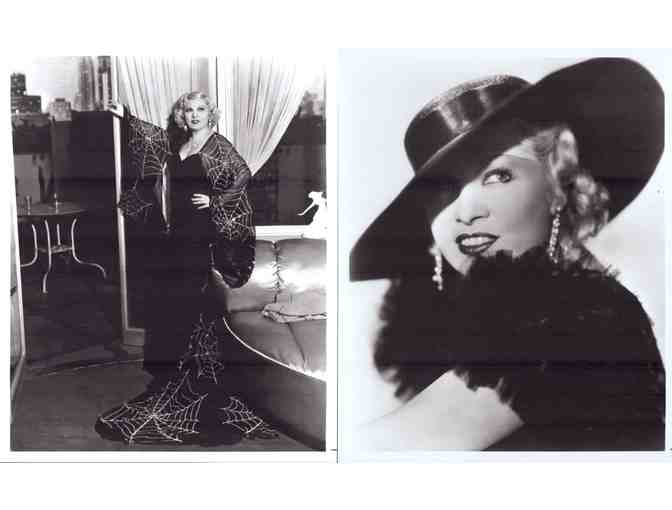 MAE WEST, COLLECTORS LOT, group of classic celebrity portraits, stills or photos