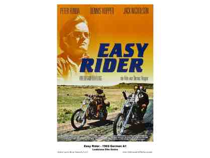 EASY RIDER, 1969, German A1 REPRINT, Peter Fonda, Dennis Hopper