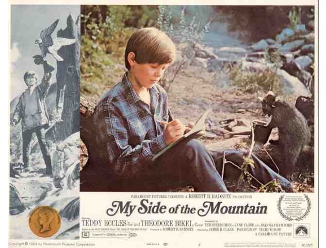 MY SIDE OF THE MOUNTAIN, 1968, lobby card set, Ted Eccles, Theodore Bikel