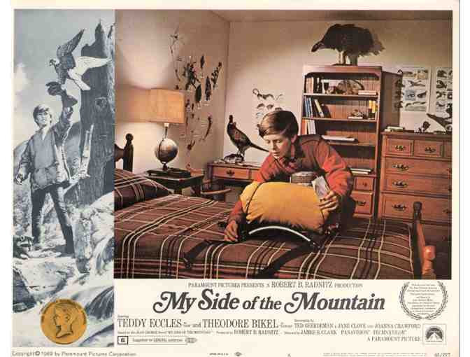 MY SIDE OF THE MOUNTAIN, 1968, lobby card set, Ted Eccles, Theodore Bikel