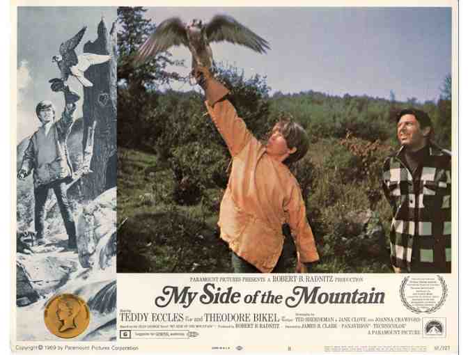 MY SIDE OF THE MOUNTAIN, 1968, lobby card set, Ted Eccles, Theodore Bikel