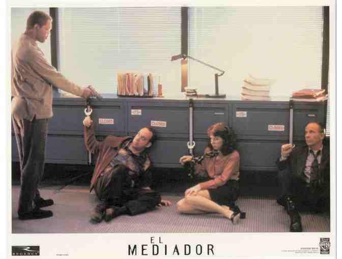 NEGOTIATOR, 1998, lobby card set, Samuel L. Jackson, Kevin Spacey