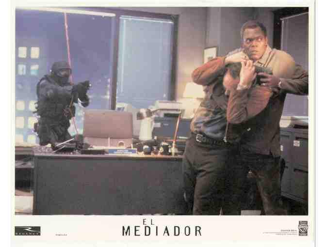 NEGOTIATOR, 1998, lobby card set, Samuel L. Jackson, Kevin Spacey