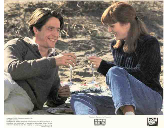 NINE MONTHS, 1995, mini lobby card set, Hugh Grant, Julianne Moore