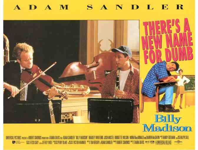 BILLY MADISON, 1995, lobby card set, Adam Sandler, Norm MacDonald