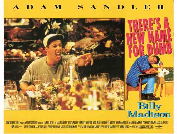 BILLY MADISON, 1995, lobby card set, Adam Sandler, Norm MacDonald