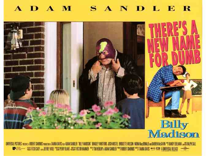 BILLY MADISON, 1995, lobby card set, Adam Sandler, Norm MacDonald