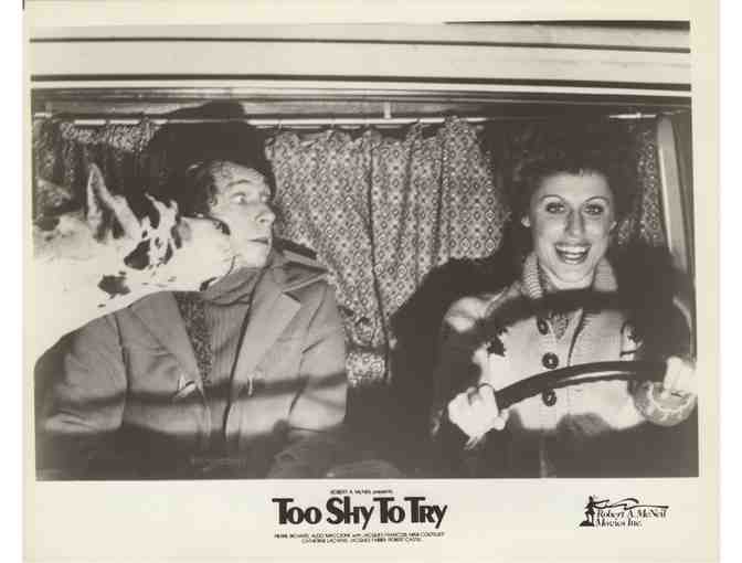 TOO SHY TO TRY, 1983, movie stills, collectors lot, Pierre Richard, Aldo Maccione,