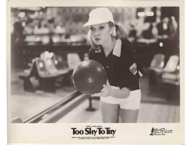 TOO SHY TO TRY, 1983, movie stills, collectors lot, Pierre Richard, Aldo Maccione,