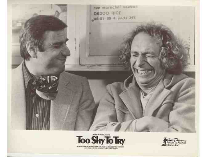 TOO SHY TO TRY, 1983, movie stills, collectors lot, Pierre Richard, Aldo Maccione,