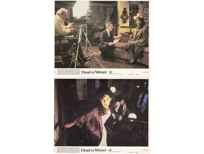 DEAD OF WINTER, 1987, mini lobby card set, Roddy McDowall, Mary Steenburgen