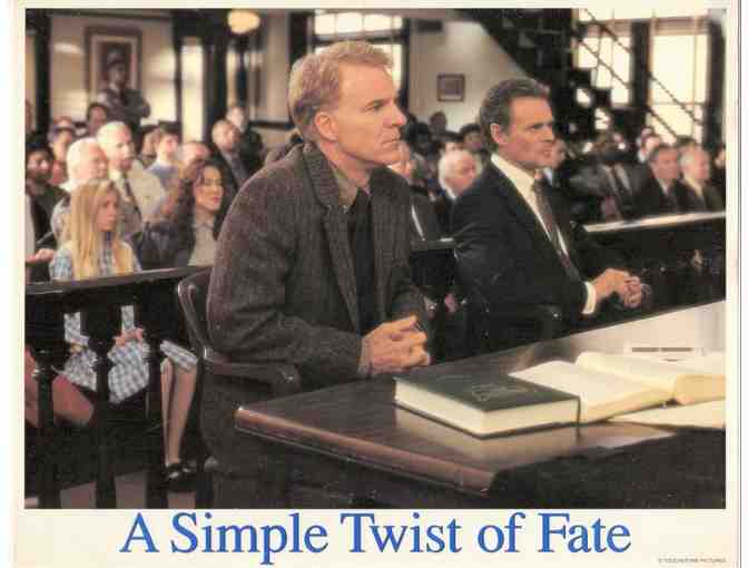 SIMPLE TWIST OF FATE, 1994, lobby card set, Steve Martin, Gabriel Byrne