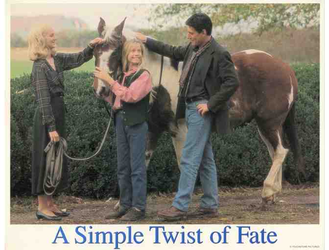 SIMPLE TWIST OF FATE, 1994, lobby card set, Steve Martin, Gabriel Byrne