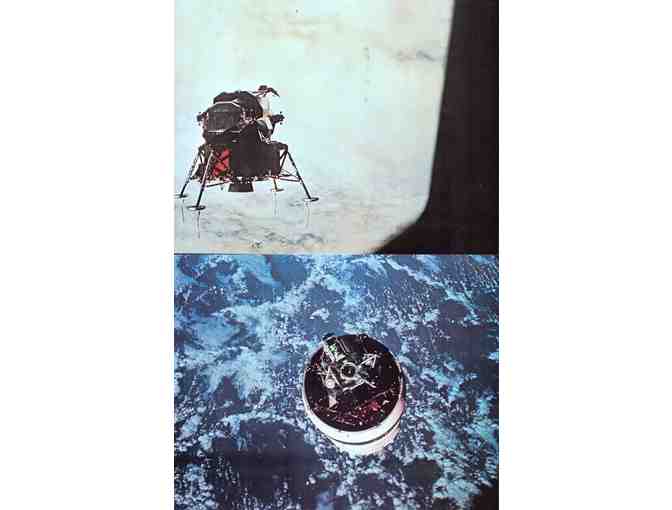 APOLLO 11, 1969, NON-MOVIE MOON LANDING IMAGES