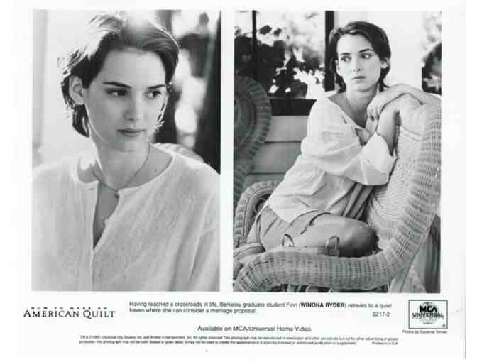 HOW TO MAKE AN AMERICAN QUILT, 1995, movie stills, Winona Ryder