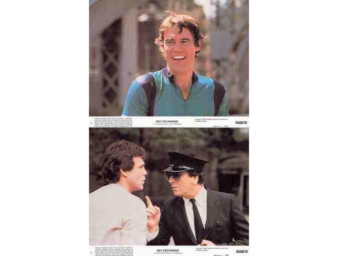 KEY EXCHANGE, 1985, mini lobby cards, Brook Adams, Daniel Stern