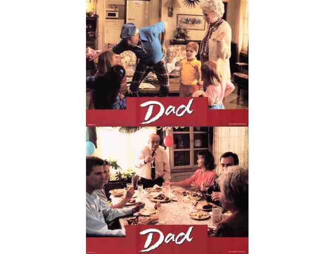 DAD, 1989, mini lobby cards, Jack Lemmon, Olympia Dukakis