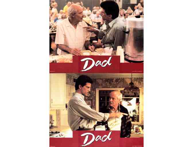 DAD, 1989, mini lobby cards, Jack Lemmon, Olympia Dukakis
