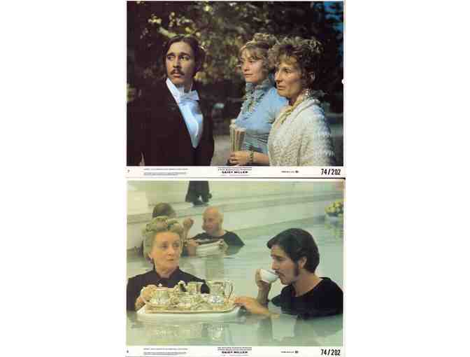 DAISY MILLER, 1974, mini lobby cards, Cybill Shepherd, Barry Brown