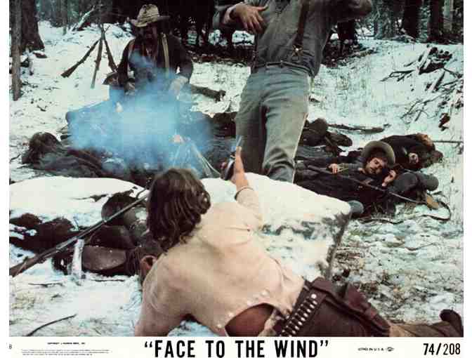 FACE TO THE WIND, 1974, mini lobby cards, Cliff Potts