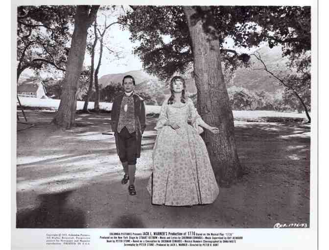 1776, 1972, movie stills, William Daniels, Howard Da Silva