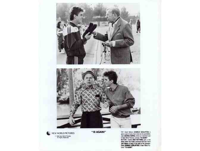 18 AGAIN, 1988, movie stills, George Burns, Charlie Schlatter