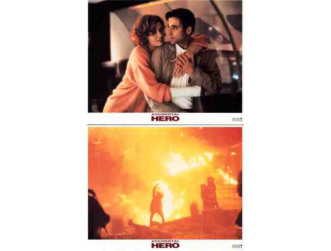 ACCIDENTAL HERO, 1992, British Front of House cards, Dustin Hoffman