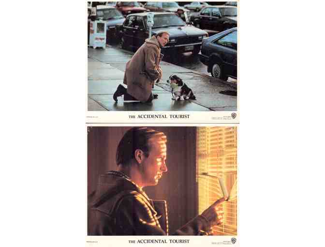 ACCIDENTAL TOURIST, 1989, cards and stills, William Hurt