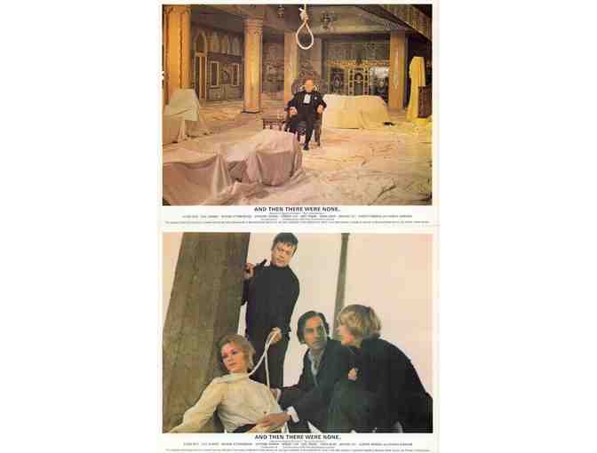 AND THEN THERE WERE NONE, 1975, British Front of House cards