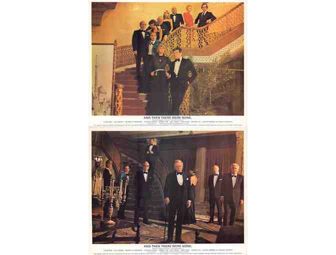 AND THEN THERE WERE NONE, 1975, British Front of House cards
