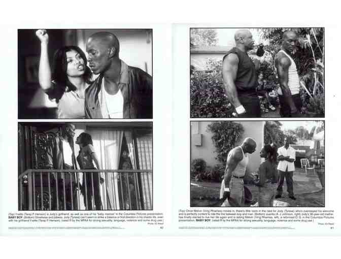 BABY BOY, 2001, movie stills, Ving Rhames, Tyrese Gibson