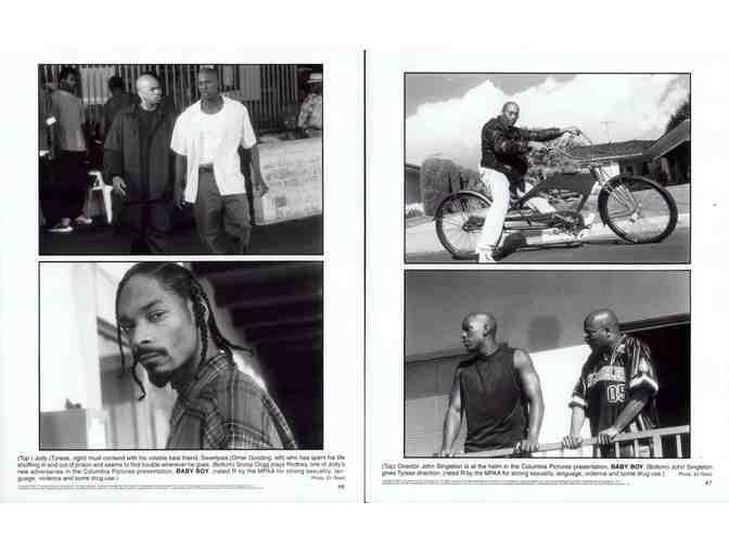 BABY BOY, 2001, movie stills, Ving Rhames, Tyrese Gibson