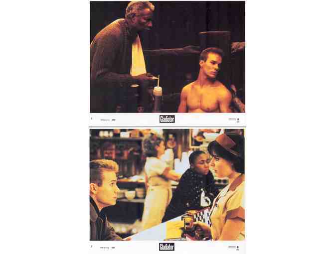 GLADIATOR, 1992, mini lobby cards, Cuba Gooding Jr.
