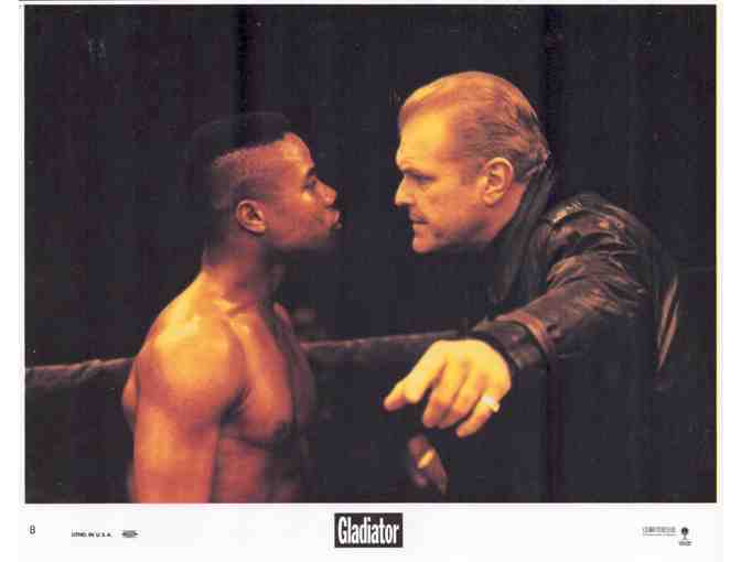 GLADIATOR, 1992, mini lobby cards, Cuba Gooding Jr.
