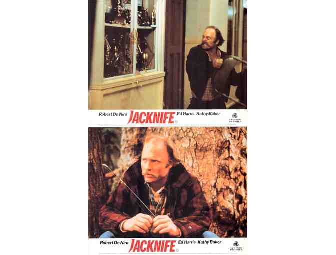 JACKNIFE, 1989, British Front of House cards, Robert De Niro, Kathy Baker