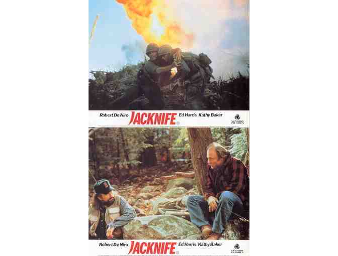 JACKNIFE, 1989, British Front of House cards, Robert De Niro, Kathy Baker