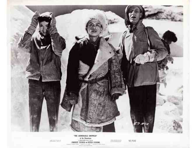 ABOMINABLE SNOWMAN OF THE HIMALAYAS, 1957, movie stills, Forrest Tucker