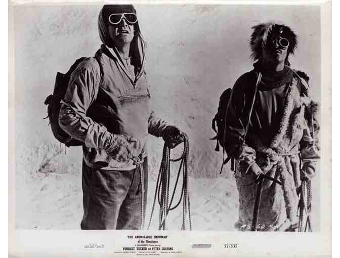 ABOMINABLE SNOWMAN OF THE HIMALAYAS, 1957, movie stills, Forrest Tucker