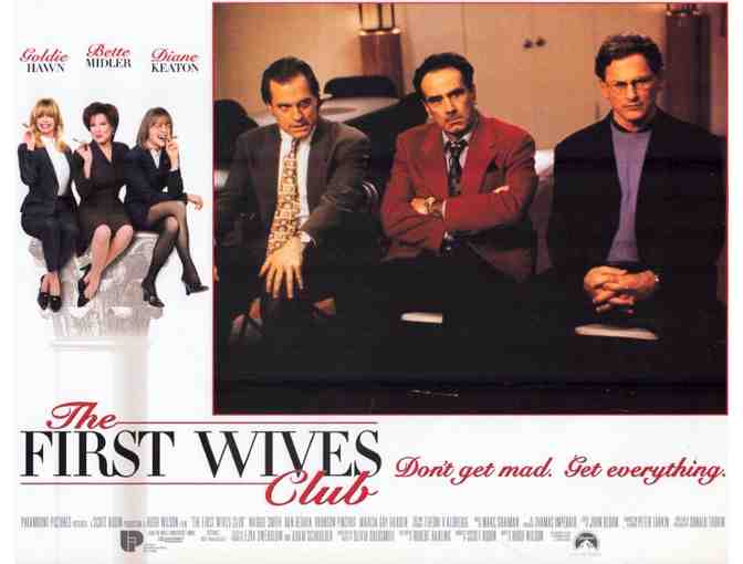 FIRST WIVES CLUB, 1996, lobby cards, Bette Midler, Goldie Hawn