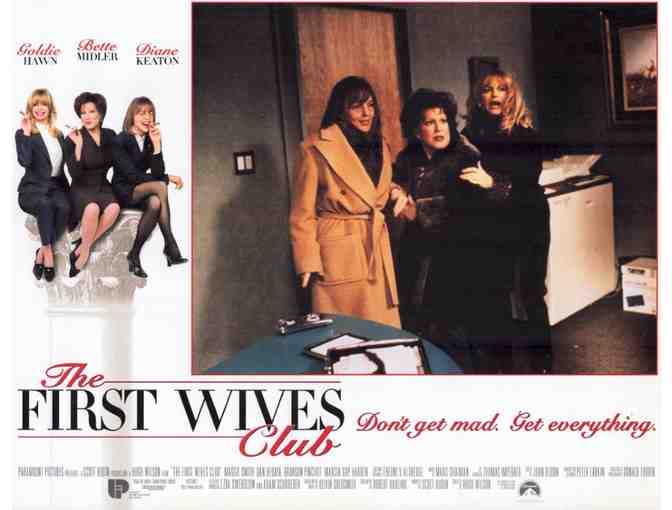 FIRST WIVES CLUB, 1996, lobby cards, Bette Midler, Goldie Hawn