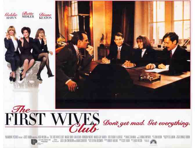 FIRST WIVES CLUB, 1996, lobby cards, Bette Midler, Goldie Hawn