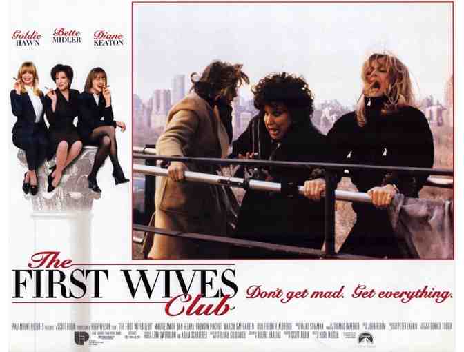 FIRST WIVES CLUB, 1996, lobby cards, Bette Midler, Goldie Hawn