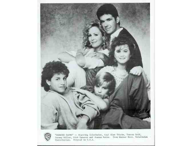 GROWING PAINS, TV stills and photos, COLLECTORS LOT, Alan Thicke, Kirk Cameron