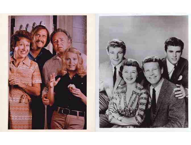 CLASSIC TV LOT 1, MISC LOT OF TEN CLASSIC TV SHOW STILLS/PHOTOS